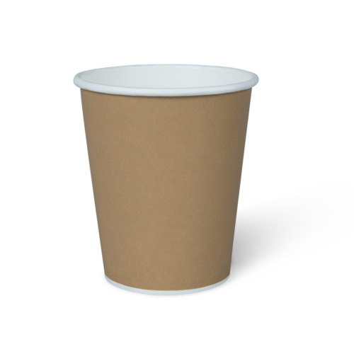 Single wall hot cups